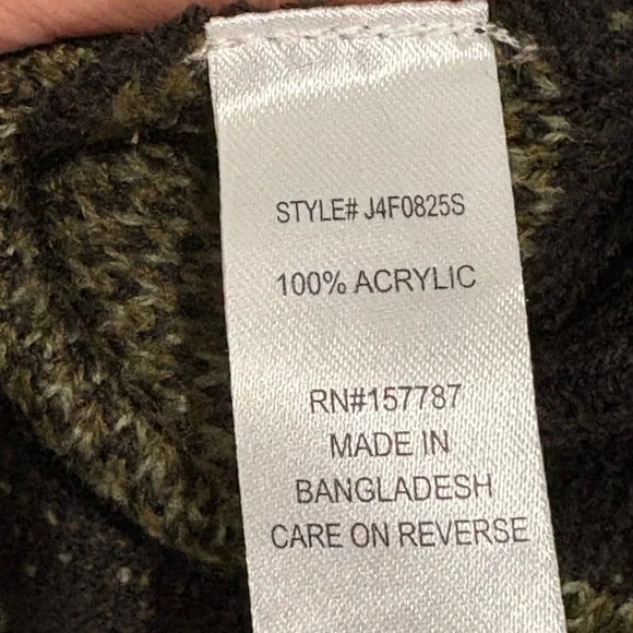 Women's Camouflage Crew Neck Sweater Size L - Picture 6 of 6